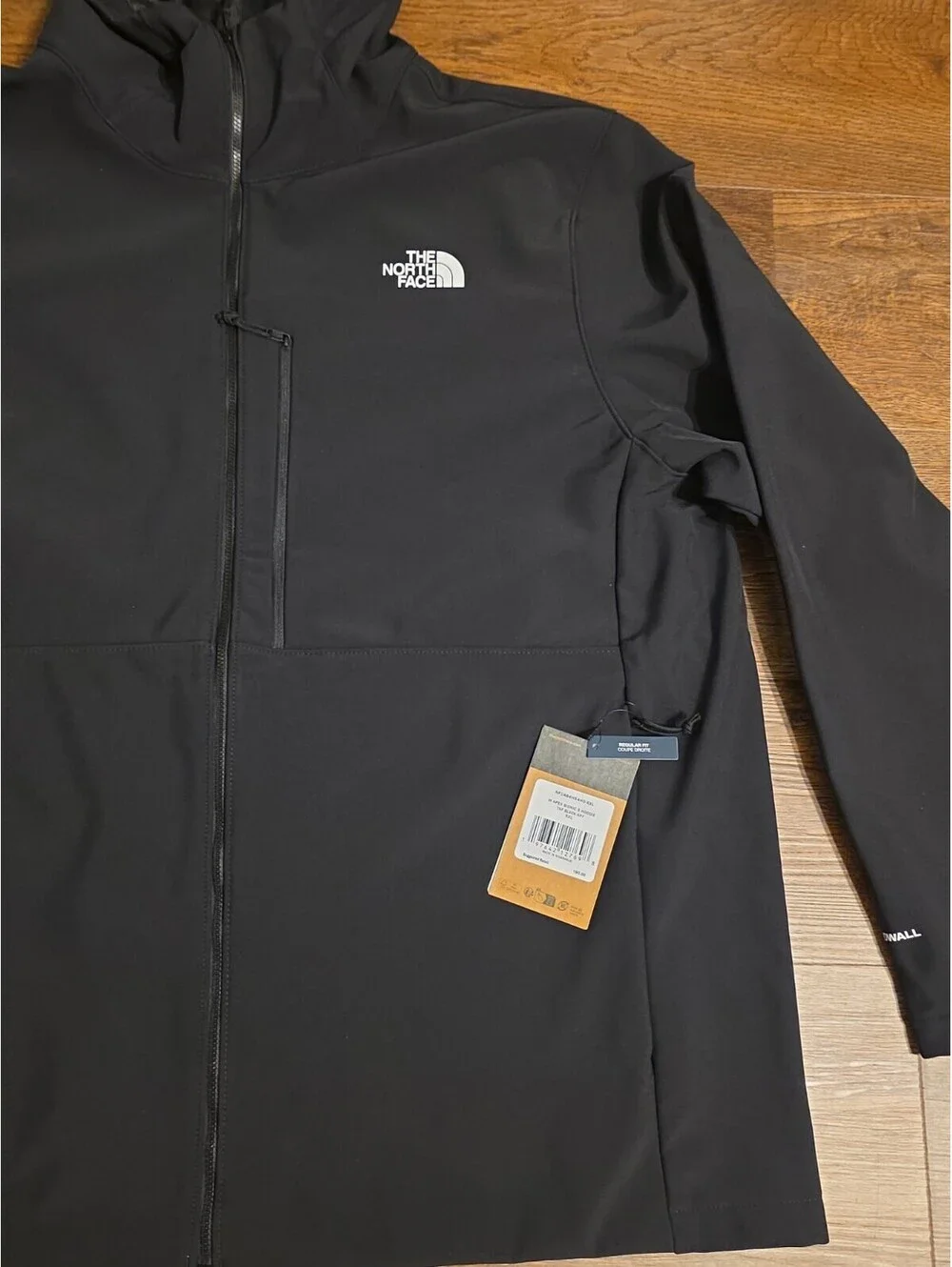 NWT The North Face Apex Bionic 3 Hoodie Jacket Black Men's Large XXL